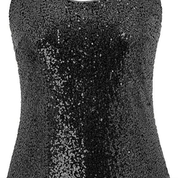 Plus size sequin top - Picture 2 of 4